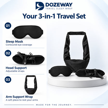 DOZEWAY™  First Class 3-in-1 Travel Sleep Set